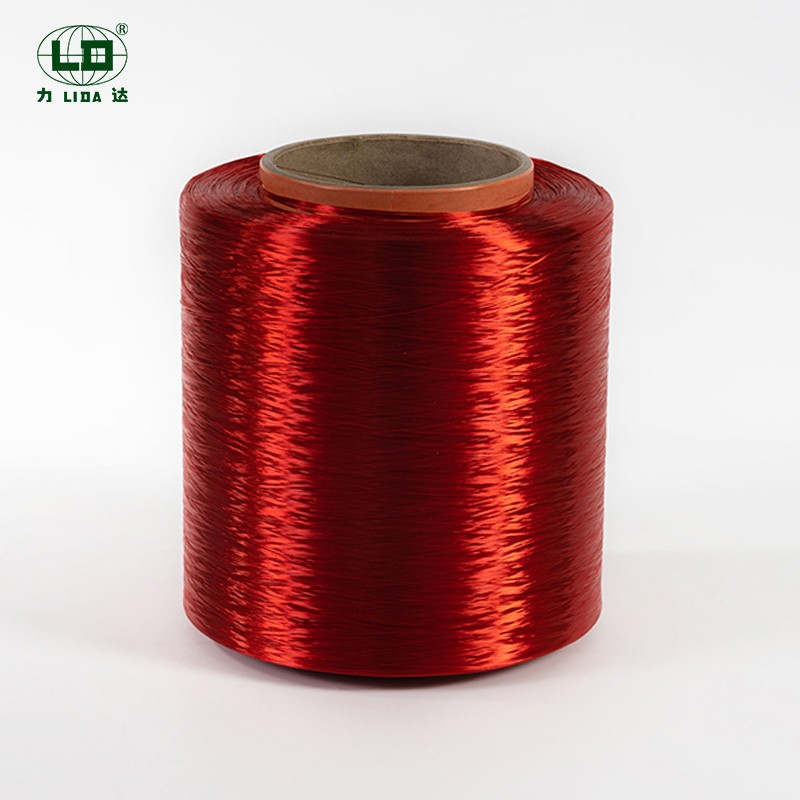 Yn hokker yndustry wurdt Total Brgiht Polyester Dope Dyed Filament Yarn tapast
